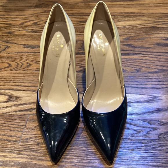 Color blocking KSNY Pointed Toe Stilettos High Heels - Picture 5 of 9